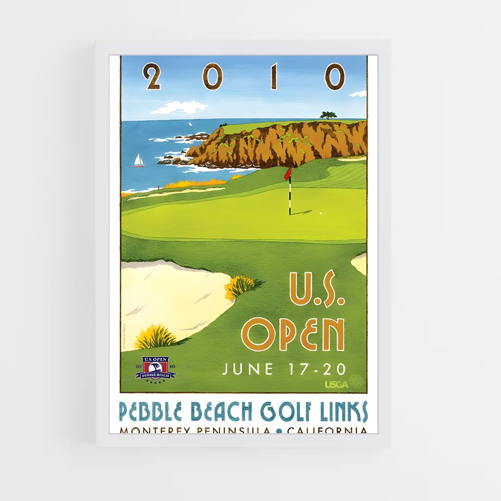 Poster Pebble Beach: The Masters – affiche Golf (vue 3)